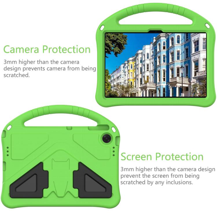 For Lenovo Tab TB-311 / WIFI 10.1 2025 EVA Shockproof Tablet Case with Holder(Green)