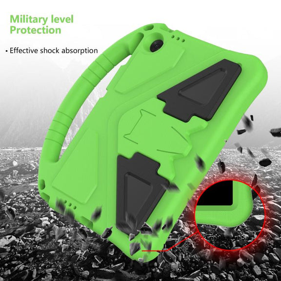 For Lenovo Tab TB-311 / WIFI 10.1 2025 EVA Shockproof Tablet Case with Holder(Green)