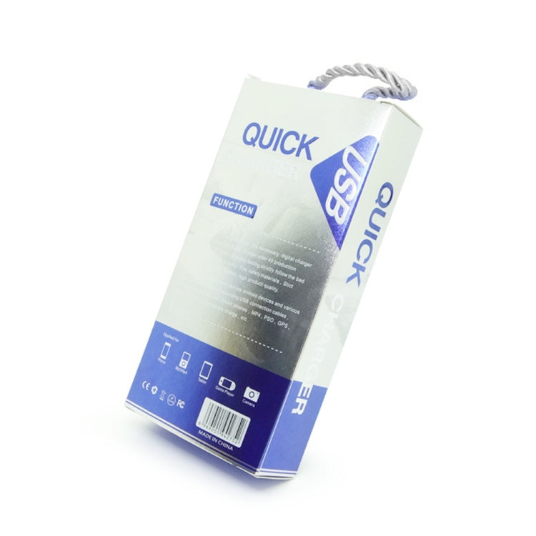 PD30W USB-C / Type-C + QC3.0 USB Charger with 1m USB to Micro USB Data Cable, AU Plug(White)