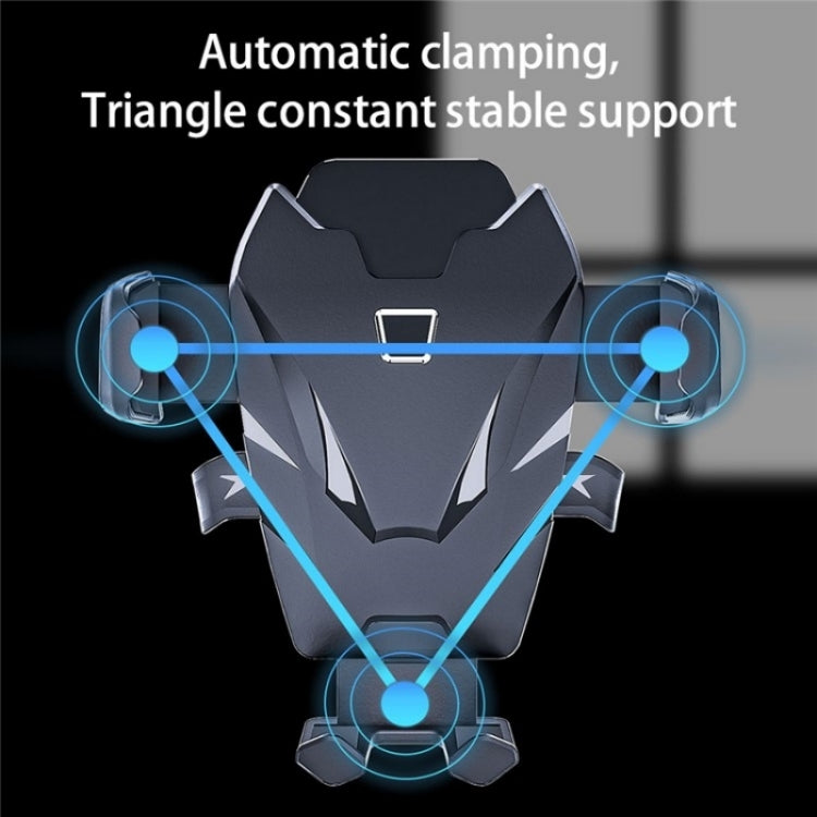 D39+105 With Air Vent Clip Suction Cup Base Telescopic Arm Automatic Clamp Car Phone Holder Bracket