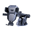 D25+105+K5 Auto Locking Car Phone Clip Telescopic Suction Cup Dashboard Phone Mount Holder(Black) - Universal Car Holders by PMC TechLife | Online Shopping South Africa | PMC TechLife | Buy Now Pay Later Mobicred