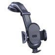 ES33 Car Mobile Phone Holder Bracket Carbon Fiber 360 Degree Rotation Suction Cup Mount(Black) - Universal Car Holders by PMC TechLife | Online Shopping South Africa | PMC TechLife | Buy Now Pay Later Mobicred