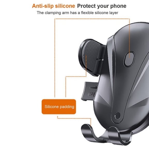 D-43+128+120 Multi-functional Car Air Vent Dashboard Telescopic Suction Cell Phone Mount