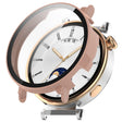 For Huawei Watch GT 4 41mm PC + Tempered Film Integrated Watch Protective Case(Pink) - Watch Cases by PMC TechLife | Online Shopping South Africa | PMC TechLife | Buy Now Pay Later Mobicred