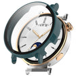 For Huawei Watch GT 4 41mm PC + Tempered Film Integrated Watch Protective Case(Green) - Watch Cases by PMC TechLife | Online Shopping South Africa | PMC TechLife | Buy Now Pay Later Mobicred