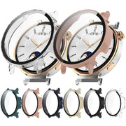 For Huawei Watch GT 4 41mm PC + Tempered Film Integrated Watch Protective Case(Blue)
