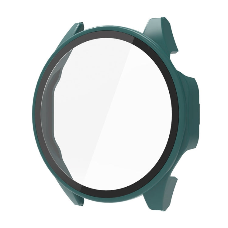 For Huawei Watch GT 4 41mm ENKAY Hat-Prince Full Coverage PC + Tempered Film Integrated Watch Protective Case(Dark Green)