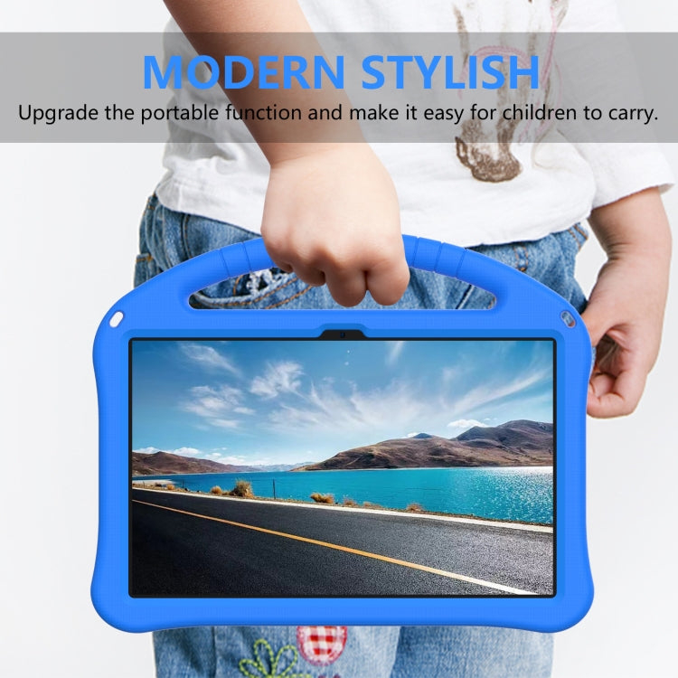 For Honor Pad X8 Pro EVA Shockproof Tablet Case with Holder(Blue)