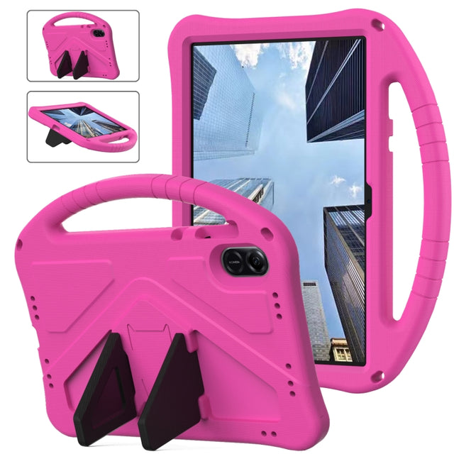 For Honor Pad X9 EVA Shockproof Tablet Case with Holder(Rose Red)