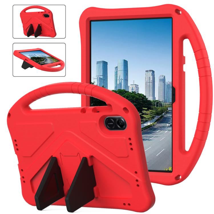 For Honor Pad X8a EVA Shockproof Tablet Case with Holder(Red)