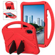 For Honor Pad X8a EVA Shockproof Tablet Case with Holder(Red) - free shipping - PMC TechLife - Order now!