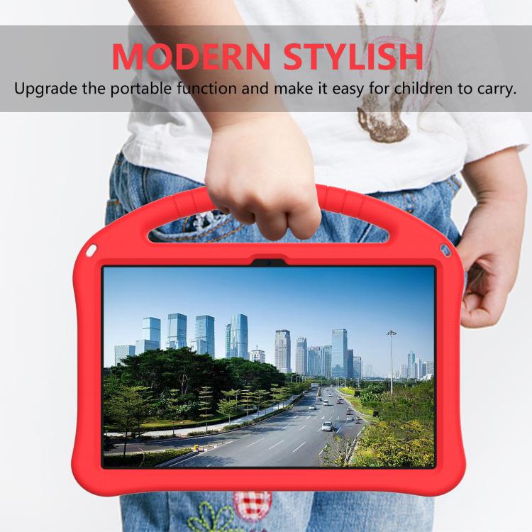 For Honor Pad X8a EVA Shockproof Tablet Case with Holder(Red)