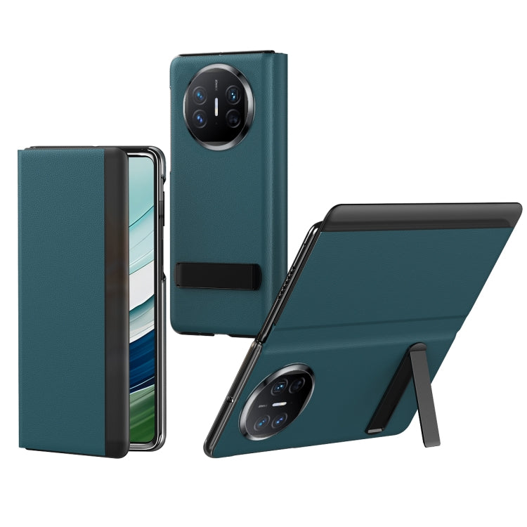 For Huawei Mate X5 All-inclusive Shockproof Phone Case with Holder(Indigo)