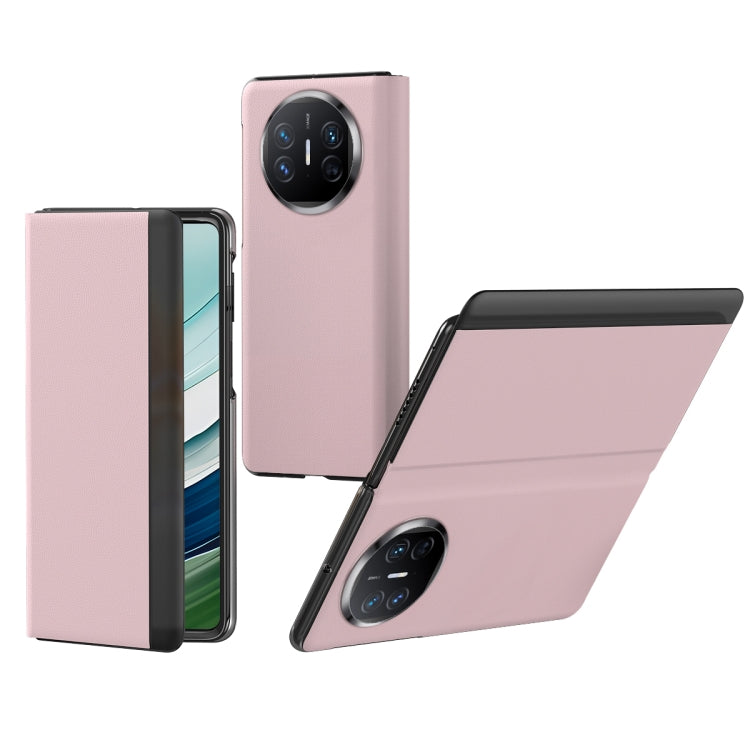 For Huawei Mate X5 Side Window All-inclusive Shockproof Phone Case(Pink)