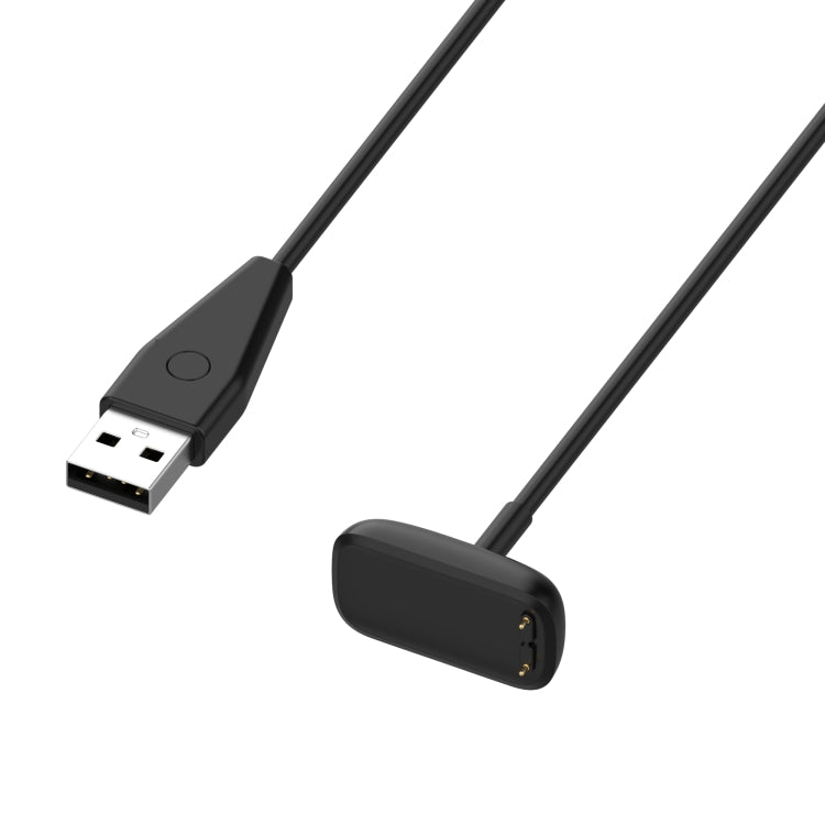 For Fitbit Charge 6 USB Port Smart Watch Charging Cable with Reset Key, Length:1m