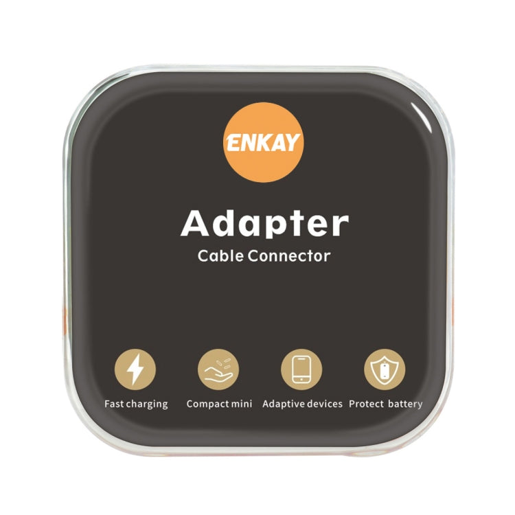 ENKAY USB 3.0 Adapter 90 Degree Angle Male to Female Combo Coupler Extender Connector, Angle:Horizontal Left + Right