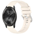 For Garmin VivoMove Trend Liquid Glossy Silver Buckle Silicone Watch Band(Starlight) - free shipping - PMC TechLife - Order now!