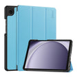 For Samsung Galaxy Tab A9 8.7 ENKAY Tri-fold Custer Texture Leather Smart Tablet Case(Light Blue) - free shipping - PMc TechLife - Order now!