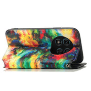 For Ulefone Note 15 CaseNeo Colorful Magnetic Leather Phone Case(Colorful Cloud)