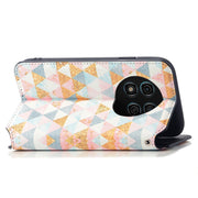 For Ulefone Note 15 CaseNeo Colorful Magnetic Leather Phone Case(Rhombus)