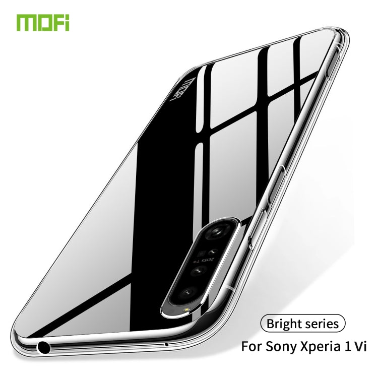 For Sony Xperia 1 VI MOFI Ming Series Ultra-thin TPU Phone Case(Transparent)