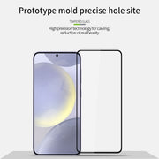 For Samsung Galaxy S25 5G MOFI 9H 2.5D Full Screen Tempered Glass Film(Black)