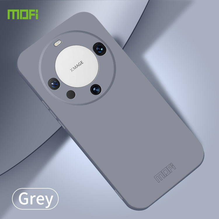 For Huawei Mate 60 MOFI Qin Series Skin Feel All-inclusive PC Phone Case(Gray)