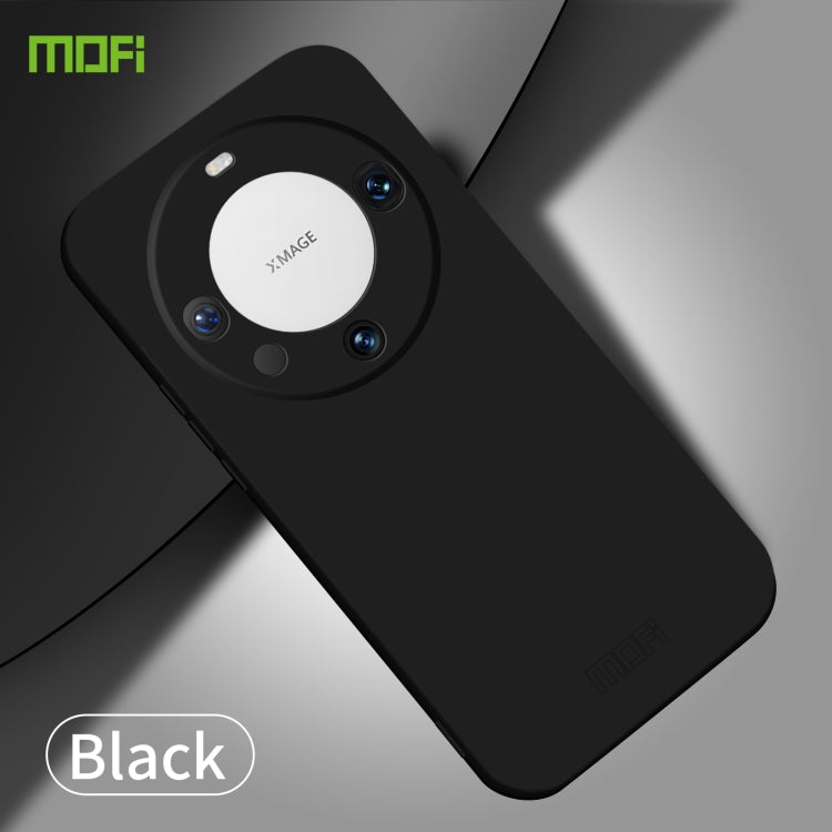 For Huawei Mate 60 Pro MOFI Qin Series Skin Feel All-inclusive PC Phone Case(Black)