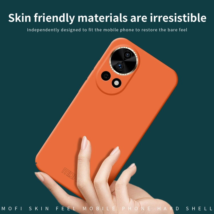 For Huawei nova 12 MOFI Qin Series Skin Feel All-inclusive PC Phone Case(Blue)
