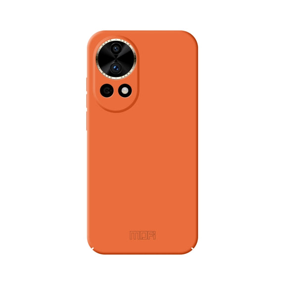 For Huawei nova 12 MOFI Qin Series Skin Feel All-inclusive PC Phone Case(Orange)
