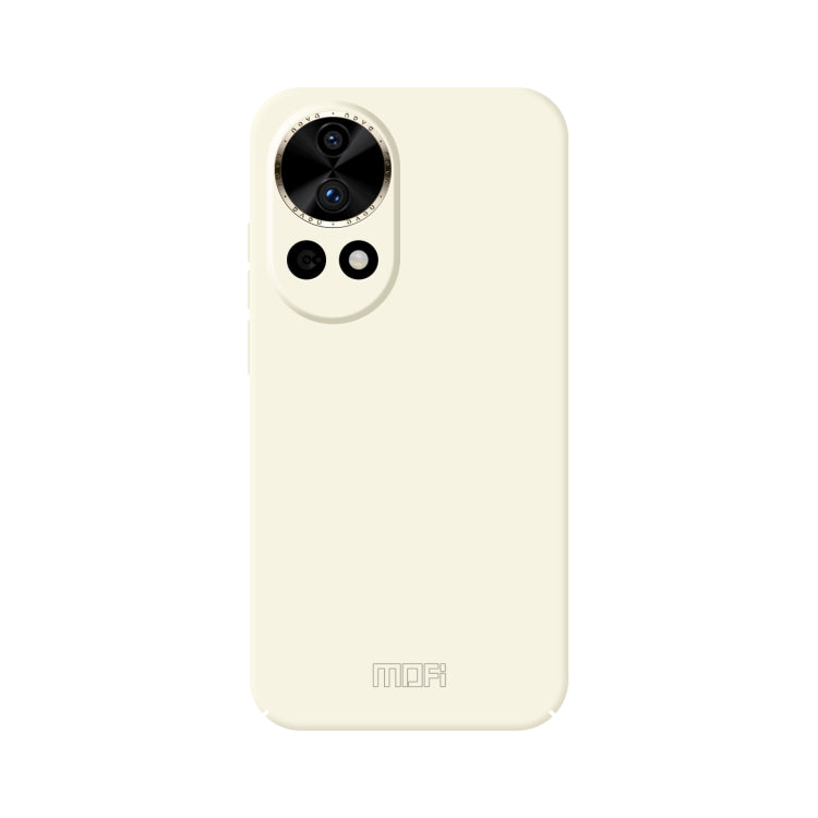 For Huawei nova 12 MOFI Qin Series Skin Feel All-inclusive PC Phone Case(Beige)