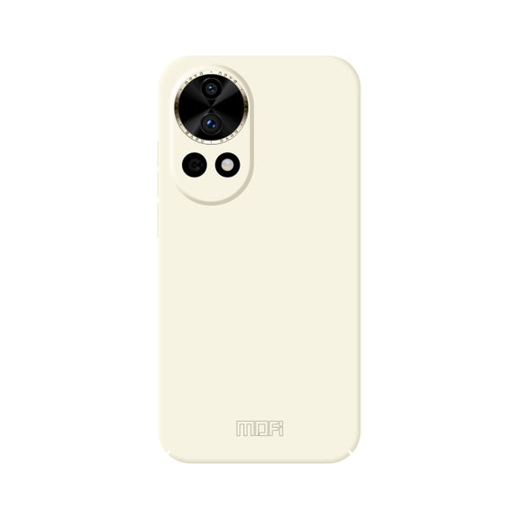 For Huawei nova 12 MOFI Qin Series Skin Feel All-inclusive PC Phone Case(Beige)