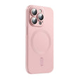For iPhone 16 Pro Max ENKAY MagSafe Matte TPU Phone Case with Lens Film(Pink) - iPhone 16 Pro Max Cases by ENKAY | Online Shopping South Africa | PMC TechLife | Buy Now Pay Later Mobicred