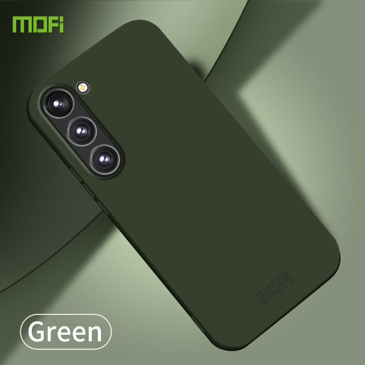 For Samsung Galaxy S23 5G MOFI Qin Series Skin Feel All-inclusive PC Phone Case(Green)