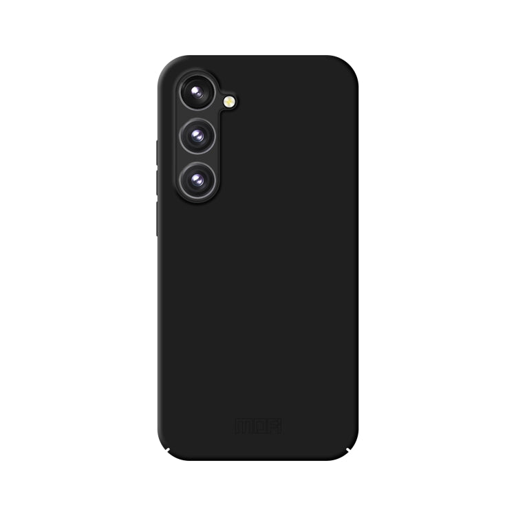 For Samsung Galaxy S23 FE 5G MOFI Qin Series Skin Feel All-inclusive PC Phone Case(Black)