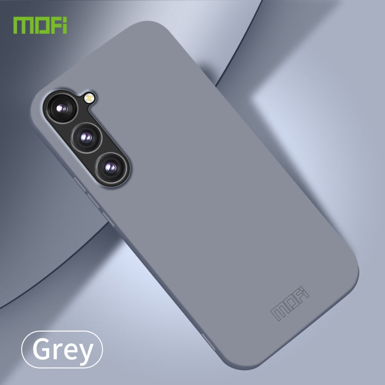 For Samsung Galaxy S23 FE 5G MOFI Qin Series Skin Feel All-inclusive PC Phone Case(Gray)