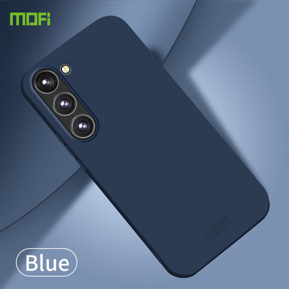 For Samsung Galaxy A34 5G MOFI Qin Series Skin Feel All-inclusive PC Phone Case(Blue)