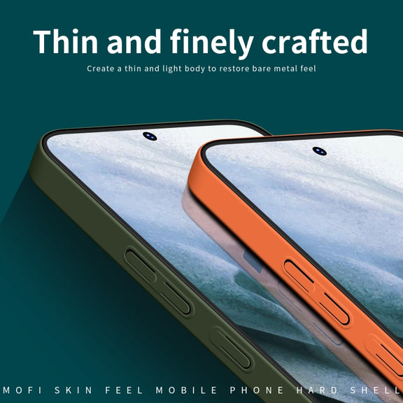 For Samsung Galaxy A34 5G MOFI Qin Series Skin Feel All-inclusive PC Phone Case(Blue)