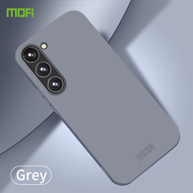 For Samsung Galaxy A34 5G MOFI Qin Series Skin Feel All-inclusive PC Phone Case(Gray)