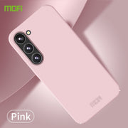 For Samsung Galaxy A34 5G MOFI Qin Series Skin Feel All-inclusive PC Phone Case(Pink)