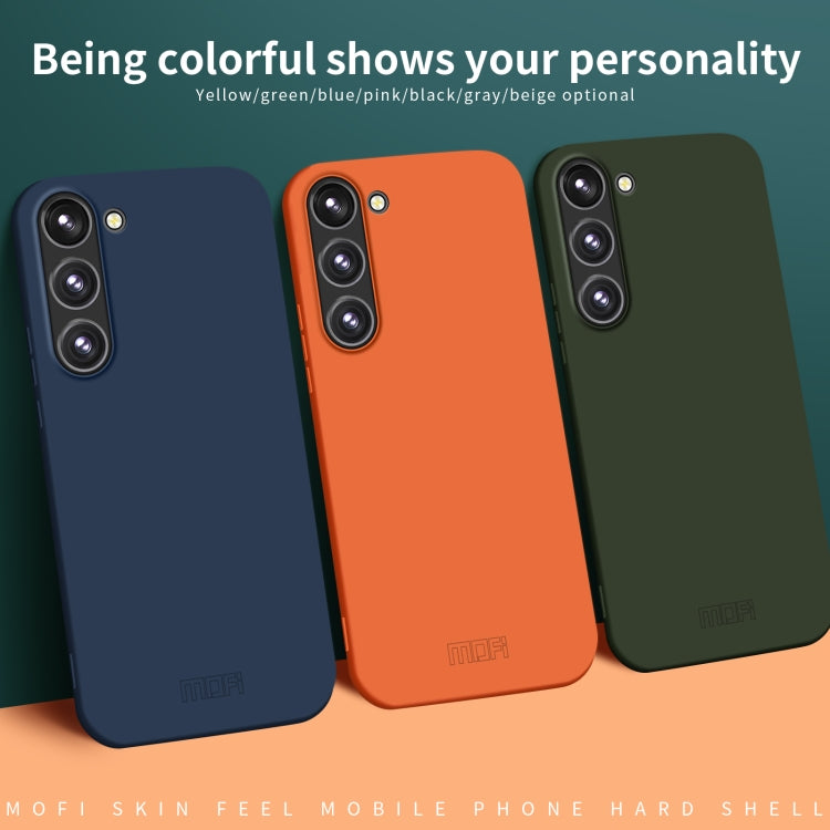 For Samsung Galaxy A54 5G MOFI Qin Series Skin Feel All-inclusive PC Phone Case(Blue)