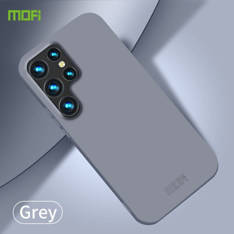 For Samsung Galaxy S23 Ultra 5G MOFI Qin Series Skin Feel All-inclusive PC Phone Case(Gray)