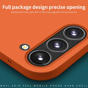 For Samsung Galaxy S24 5G MOFI Qin Series Skin Feel All-inclusive PC Phone Case(Blue)