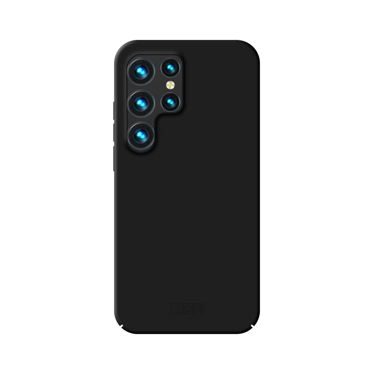For Samsung Galaxy S24 Ultra 5G MOFI Qin Series Skin Feel All-inclusive PC Phone Case(Black)
