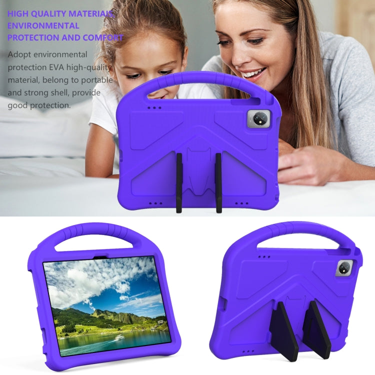 For Teclast M40 Plus 2022 EVA Shockproof Tablet Case with Holder(Purple)