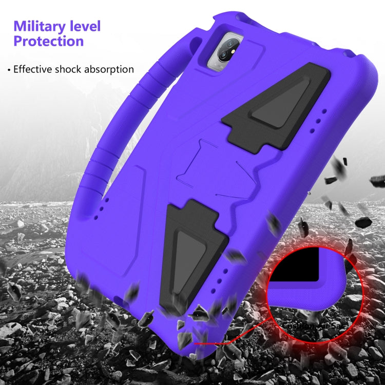 For Teclast M40 SE 2022 EVA Shockproof Tablet Case with Holder(Purple)