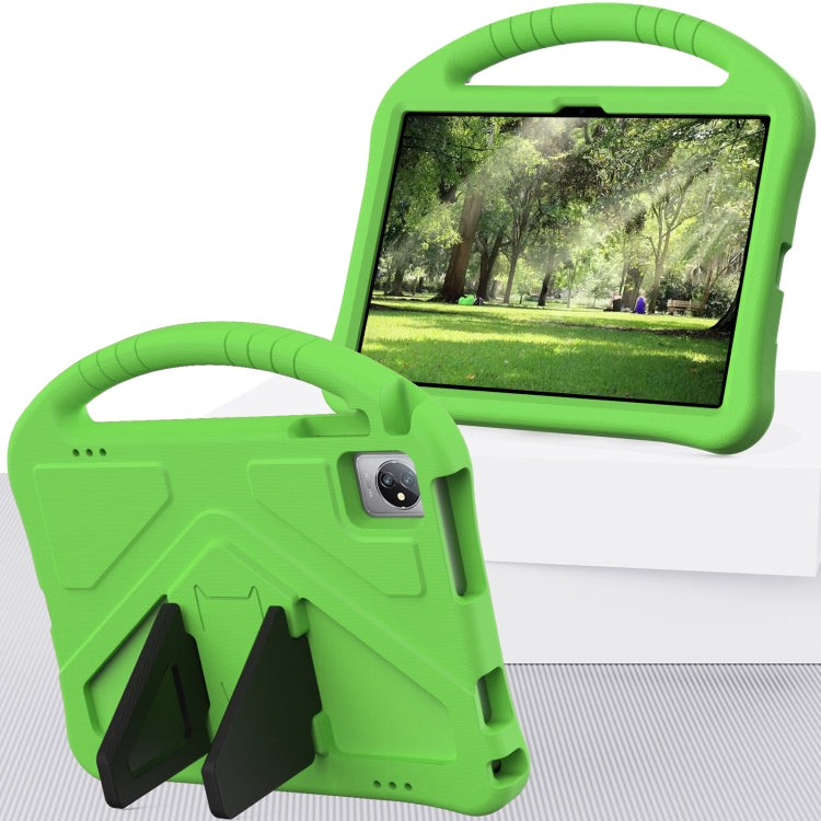 For Teclast M40 Pro 2023 EVA Shockproof Tablet Case with Holder(Green)
