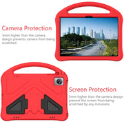 For Teclast M40 SE 2022 EVA Shockproof Tablet Case with Holder(Red)