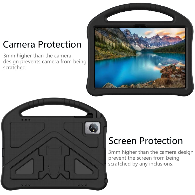 For Teclast M40 Pro 2023 EVA Shockproof Tablet Case with Holder(Black)