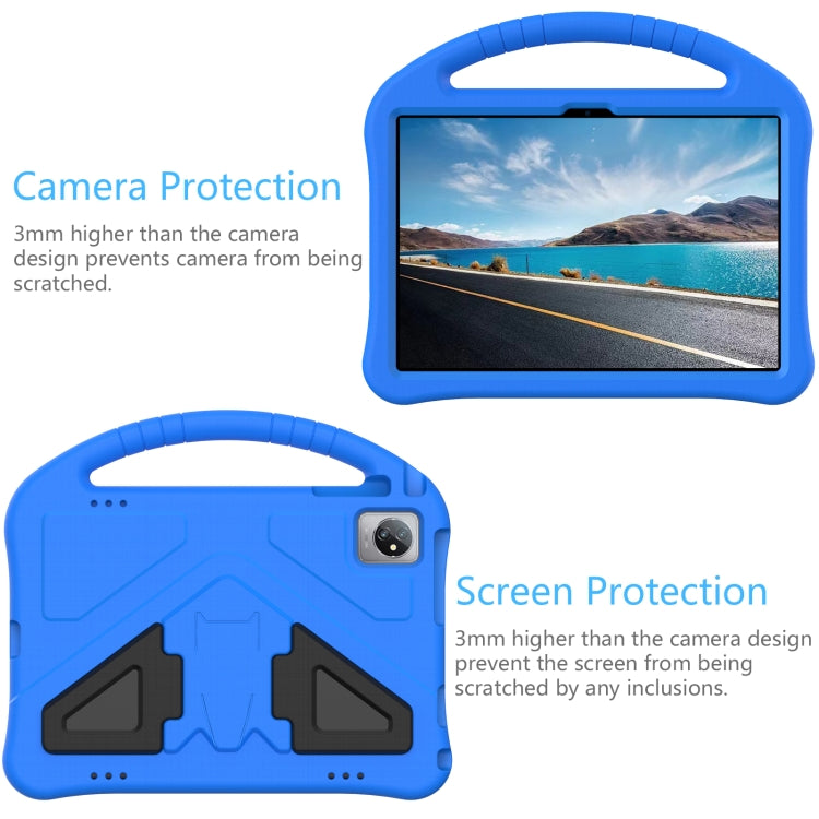 For Teclast M40 Pro 2023 EVA Shockproof Tablet Case with Holder(Blue)